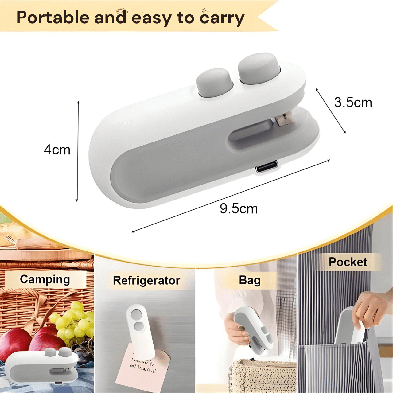 Magnetic Bag Sealing Machine for Food Storage