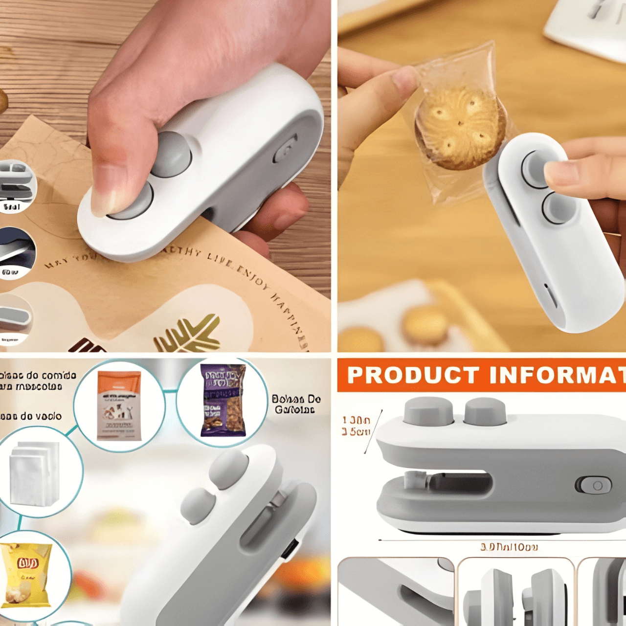 Magnetic Bag Sealing Machine for Food Storage