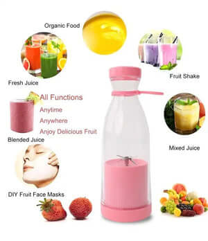 Wireless USB Charging Juicer Cup
